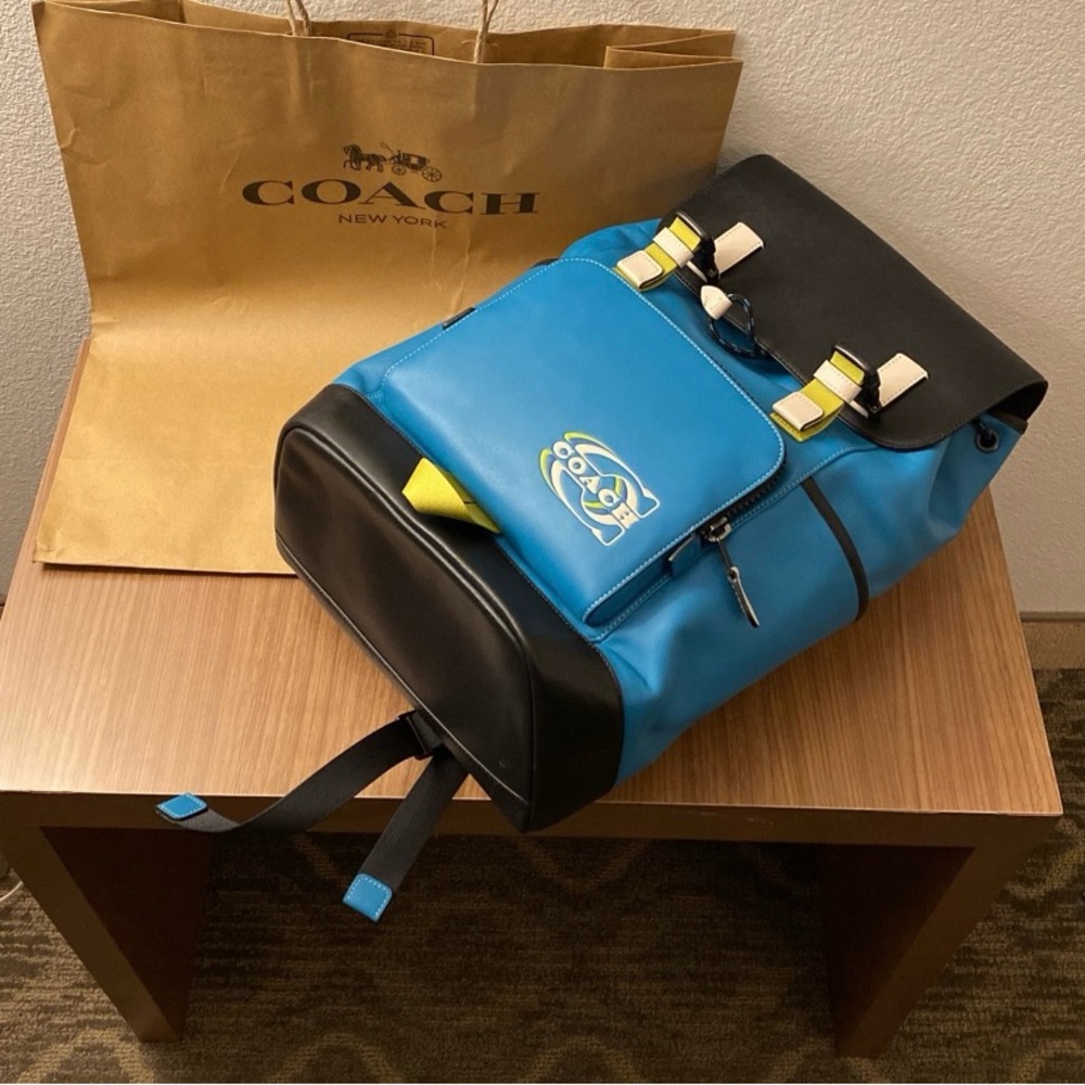 Coach Track Backpack - Picture 1 of 4
